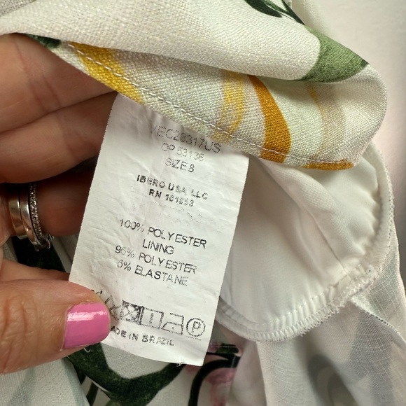 Perfect like new PatBO Jasmine Puff sleeve mini dress size 8 - Picture 6 of 8